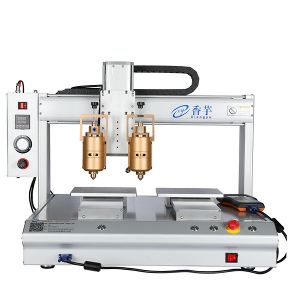 30mL熱熔膠雙點膠頭雙Y四軸平臺點膠機