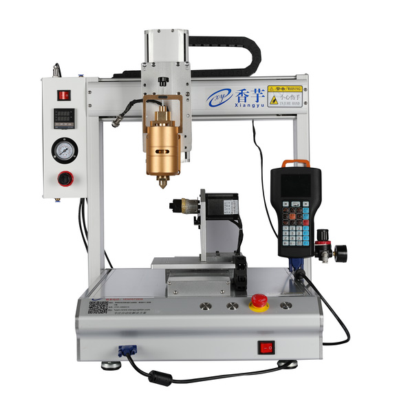 30mL熱熔膠PUR PUH四軸旋轉平臺點膠機